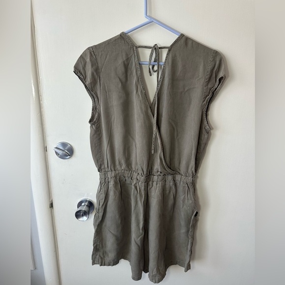 Cotton On Khaki Wrap Dress size L - Picture 2 of 6